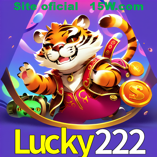 Imagem promocional da Lucky222 mostrando a plataforma e suas vantagens